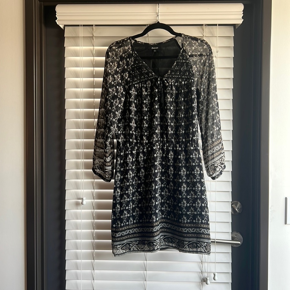 madewell floral dress